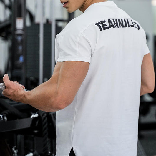 Playera Deportiva Manga Corta Hombre Stretch Absorbente Cuello Redondo - Image 3