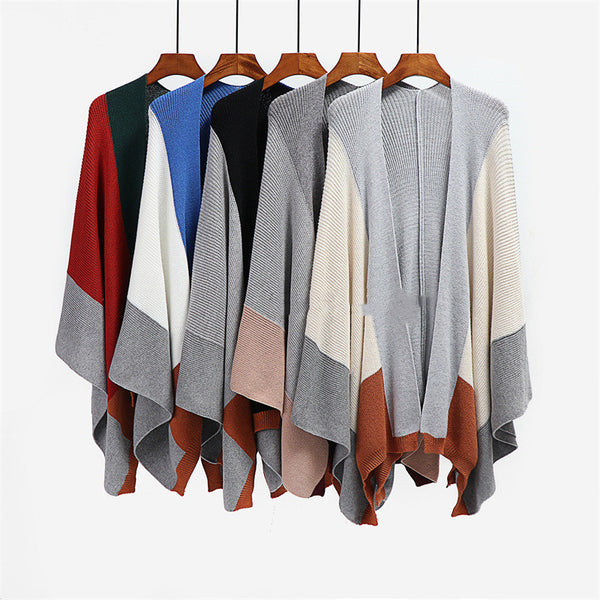 Cardigan Tejido Suelto para Mujer - Suéter Abrigo Versátil