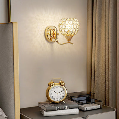 Lámpara de Pared LED Cristal Diseño Minimalista para Sala - Image 2