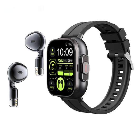 Reloj Inteligente 2 en 1 con Auriculares Bluetooth TWS y Monitor de Frecuencia Cardíaca - Image 3
