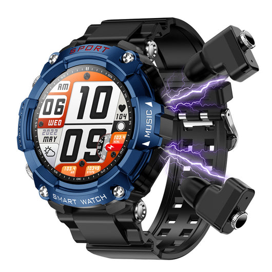 Reloj Inteligente T96 con Reproductor MP3, Auriculares Inalámbricos y Función 3 en 1 - Image 8