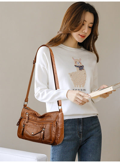 Bolso de Cuero Genuino para Mujer con Gran Capacidad - Image 18