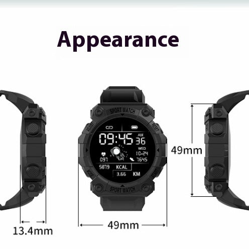 Pulsera Inteligente Spaceman FD68S Pantalla Grande 1.44" Color - Image 10