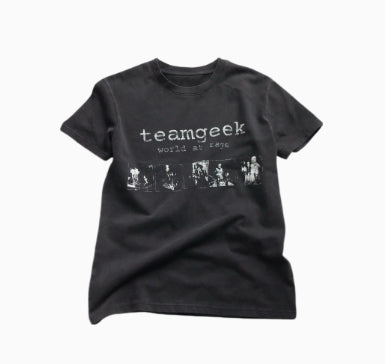 Camiseta Punk Rock Vintage Estampada de Algodón Lavado - Image 11
