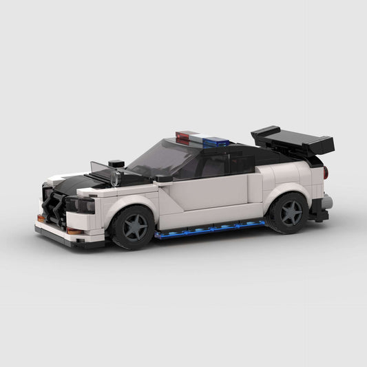 Auto de Carreras MOC con Bloques de Construcción - Juguete Educativo DIY