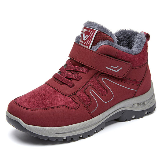 Botas de Invierno para Nieve con Velcro - Algodón Cálido y Seguro - Image 5