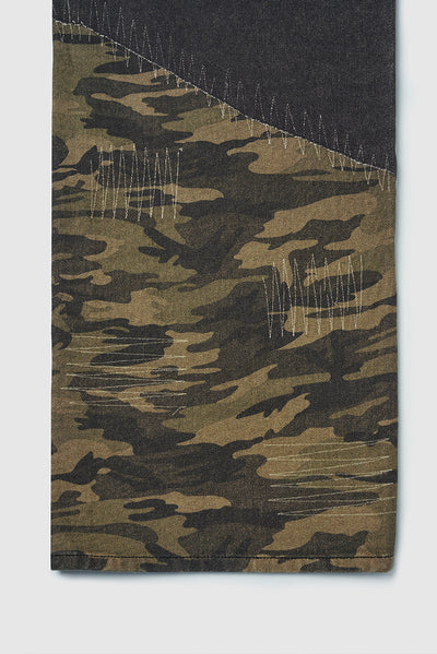 Pantalones Jeans Rectos Holgados con Estampado Digital Barba de Gato - Image 23