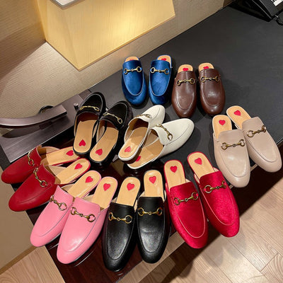 Sandalias Baotou de Cuero con Detalle Horsebit - Comodidad y Estilo para Mujer - Image 16