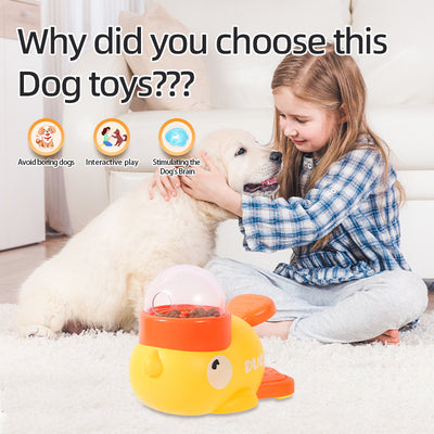 Comedero Interactivo para Perros con Diseño de Pato - Juguete Dispensador Antideslizante - Image 4