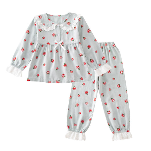 Pijama Infantil de Algodón con Diseño Animado para Niñas - Image 11