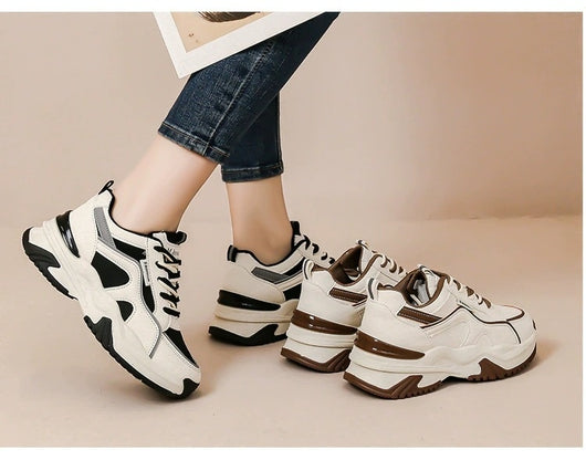 Zapatillas Deportivas Casuales para Mujer con Suela Gruesa Acolchada y Diseño Ligero - Image 22
