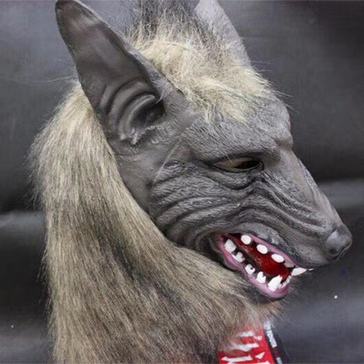 Máscara de Lobo con Guantes Animal - Disfraz Integral de Lobo - Image 15