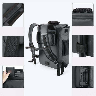 Portabebé para Bicicleta 3 en 1 Impermeable Universal - Image 16