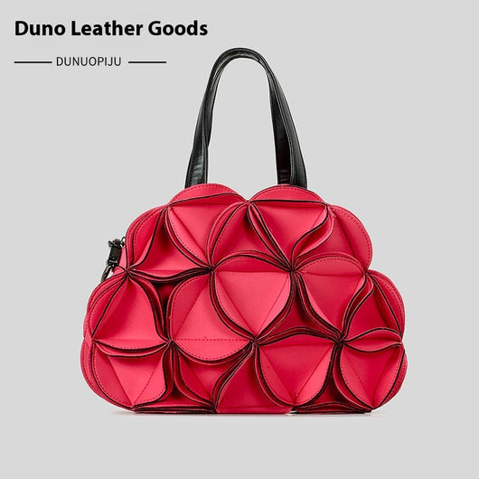Bolso Bandolera Floral para Mujer con Detalles en Cuero PU - Image 7
