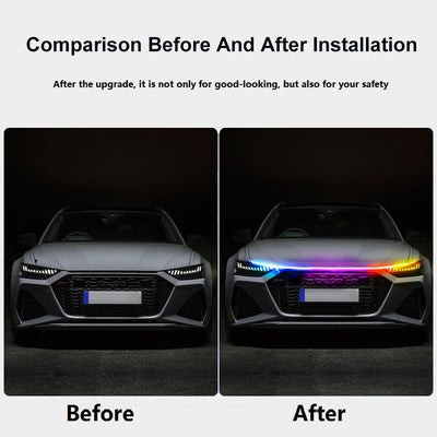 Cubierta de Motor con Pantalla LED de Luz Diurna por Rendijas de Aire - Image 8