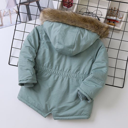 Chaqueta Acolchada Térmica para Niños - Algodón Grueso con Forro Polar - Image 39