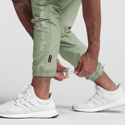 Pantalones Casuales Tendencia Coreana Tela Seda de Hielo Corte Relajado - Image 18