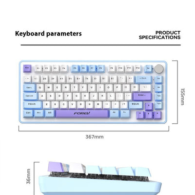 Kit Teclado Mecánico Personalizado + Ratón Gaming de Precisión - Image 4