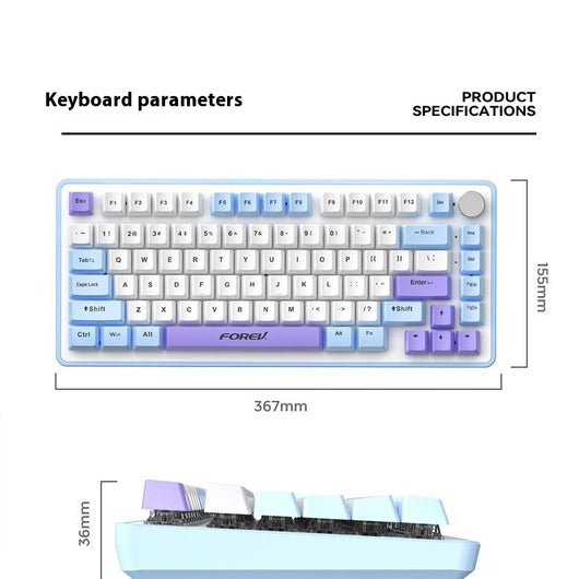 Kit Teclado Mecánico Personalizado + Ratón Gaming de Precisión - Image 4