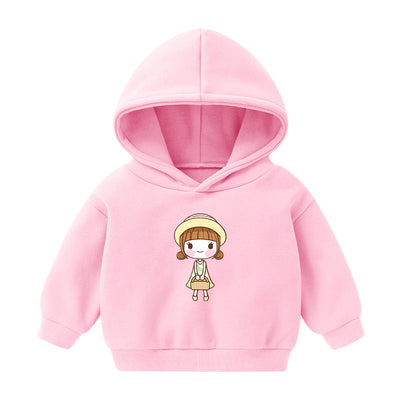 Sudadera Infantil con Capucha Forrada en Polar - Diseño Cartoon para Otoño e Invierno - Image 21