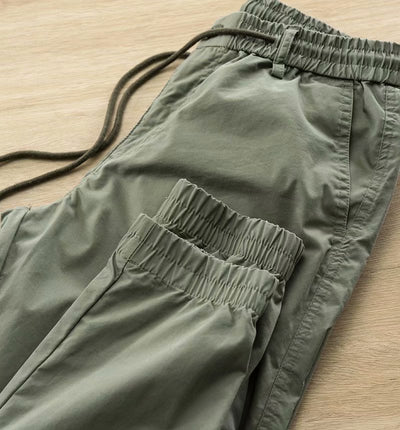 Pantalones Cropped Holgados Trendy Talla Grande - Image 16