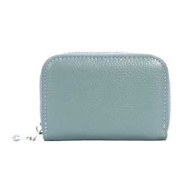 Billetera Compacta de Cuero Genuino con Protección RFID para Mujer - Image 30