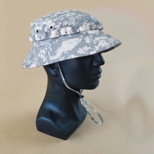 Gorra Táctica Camuflaje Estilo Militar con Visera Corta - Image 3