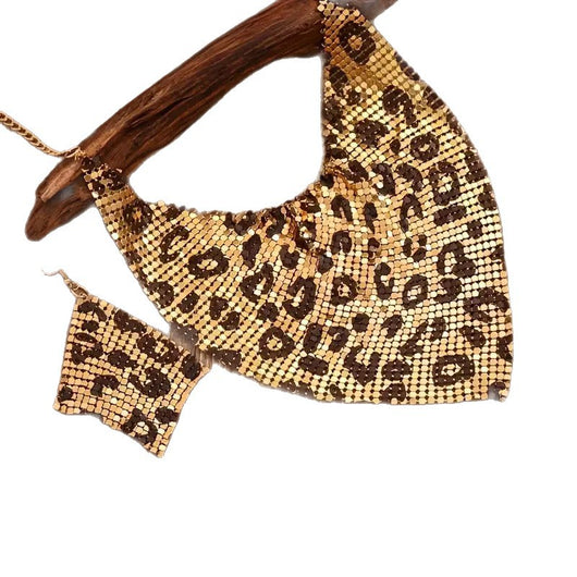 Collar Joyero de Seda con Lentejuelas y Aretes - Conjunto Elegante - Image 14