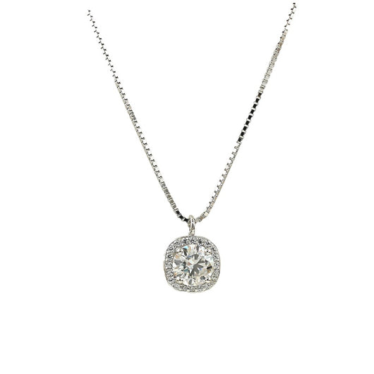 Collar de Plata 925 con Diamante Moissanita Incrustado - Diseño Escote - Image 5