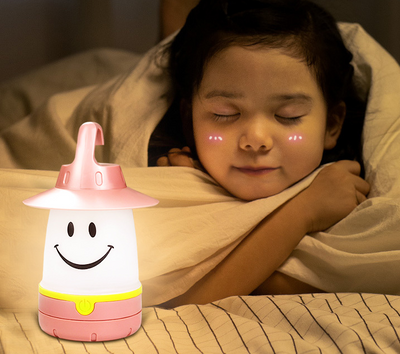 Lámpara LED Sonriente para Tienda de Campaña Infantil - Luz Nocturna Decorativa - Image 5
