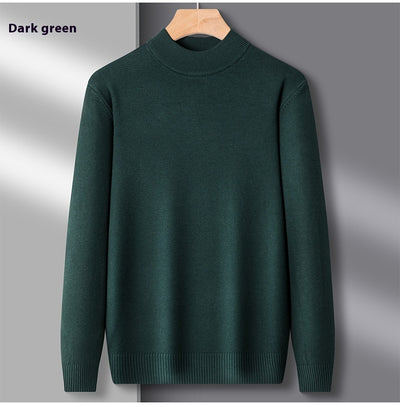 Suéter Cuello Alto Casual para Hombre - Diseño Minimalista Versátil - Image 30