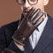 Guantes de Invierno Impermeables de Piel de Oveja con Forro Térmico