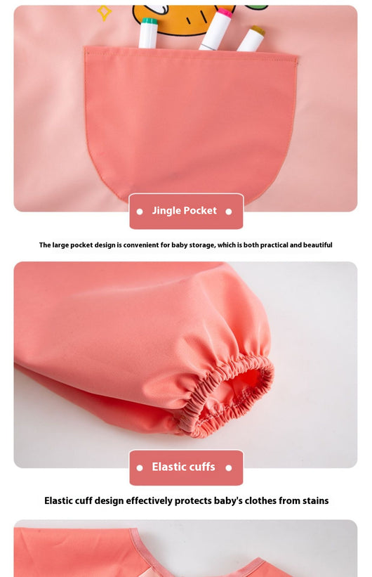 Delantal Impermeable Reversible para Pintar Niños - Image 17