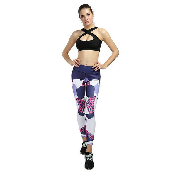 Leggings Deportivos Estampados con Efecto Levantador