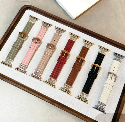 Reloj Mujer Correa Cuero Genuino Diseño Diamante Clásico - Image 15