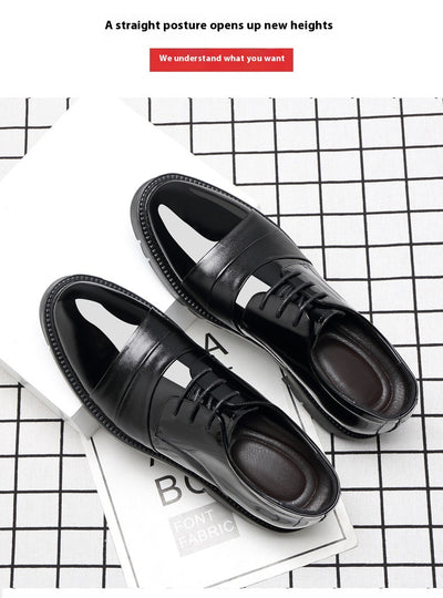 Zapatos Formales con Alzas Internas 10cm - Cuero Brillante Premium para Hombre - Image 23
