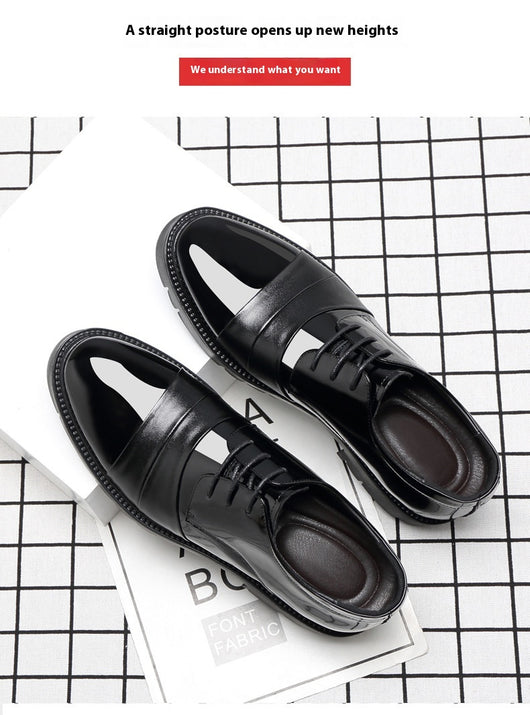 Zapatos Formales con Alzas Internas 10cm - Cuero Brillante Premium para Hombre - Image 23