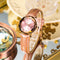 Reloj Elegante para Mujer con Dial Espejo y Correa Ajustable