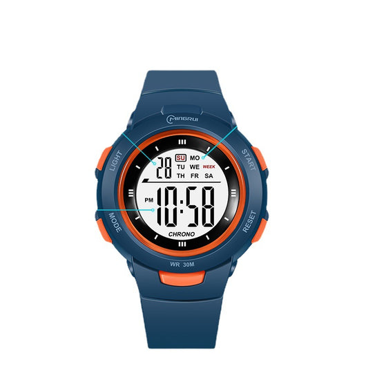 Reloj Electrónico Estudiantil con Correa Luminosa Impermeable y Hebilla de Moda - Image 5