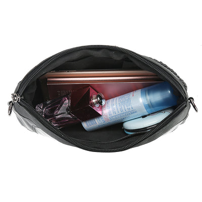 Bolso de Cuero para Mujer con Detalles en Contraste - Image 9