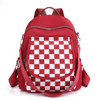 Mochila de Lona Nylon Bicolor Ultraligera - Image 4