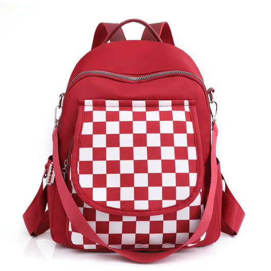 Mochila de Lona Nylon Bicolor Ultraligera - Image 4