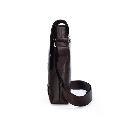 Mochila Vertical Casual para Hombre con Cubierta Protectora - Image 4
