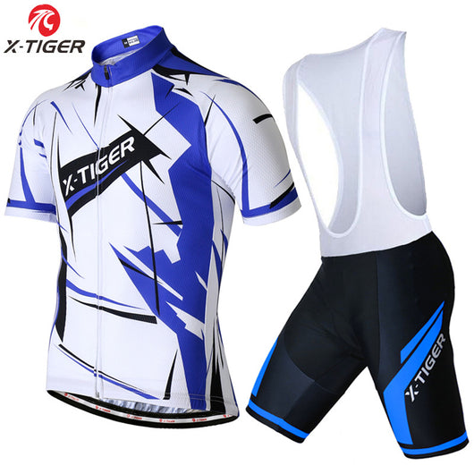 Conjunto de Ciclismo Profesional con Tirantes para Hombre - Image 2