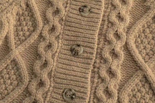 Suéter Tejido Acolchado para Bebé - Abrigo Grueso de Estilo - Image 17