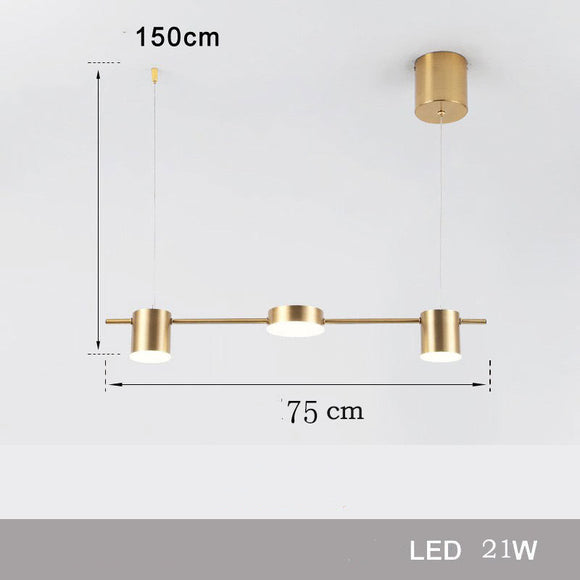 Lámpara Colgante LED Minimalista de Diseño Contemporáneo
