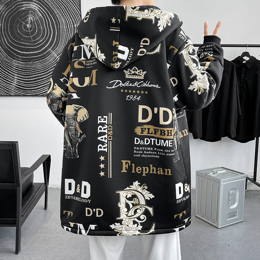 Chaqueta Acolchada de Algodón Grueso para Jóvenes - Cortavientos Midi - Image 2