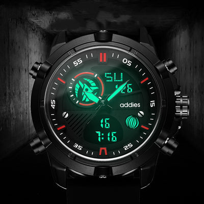Reloj Deportivo para Hombre con Esfera Luminosa y Detalles en Metal - Image 16