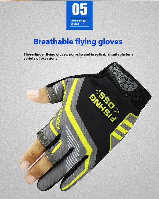 Guantes de Ciclismo y Pesca con Protección Solar y Resistencia al Viento - Image 19