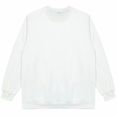 Suéter Cuello Redondo Estilo Hong Kong Oversized para Parejas - Image 9